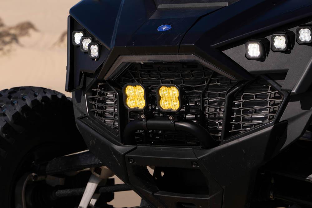 Diode Dynamics SS3 LED Bumper 1.5 Inch Roll Bar Kit, Sport Yellow Combo (Pair) - DD7658
