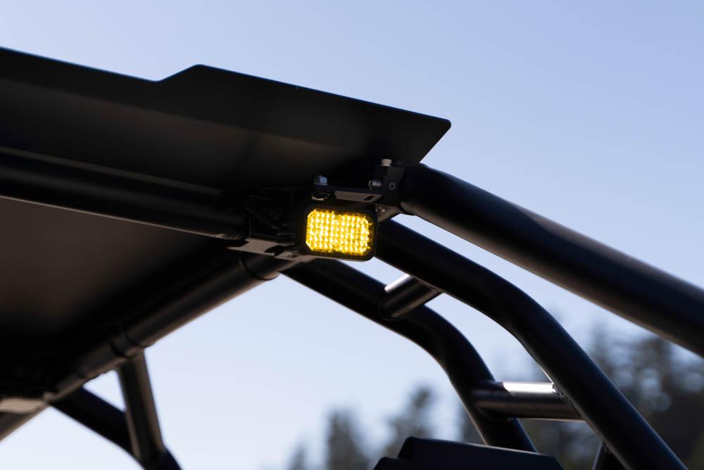 Diode Dynamics Stage Series 2 Inch Roll Bar Chase Light Kit, SSC2 Pro Yellow (Pair) - DD7670