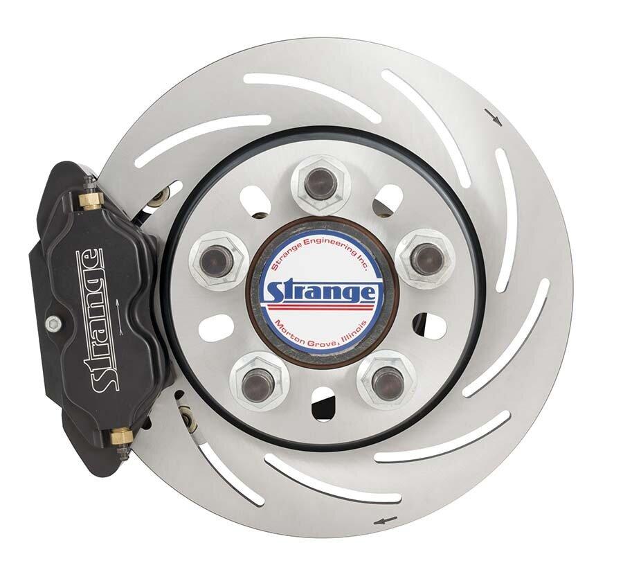 Strange B4148WC Front Brake Kit Pro Series Soft Pads (2005-2014 Mustang)