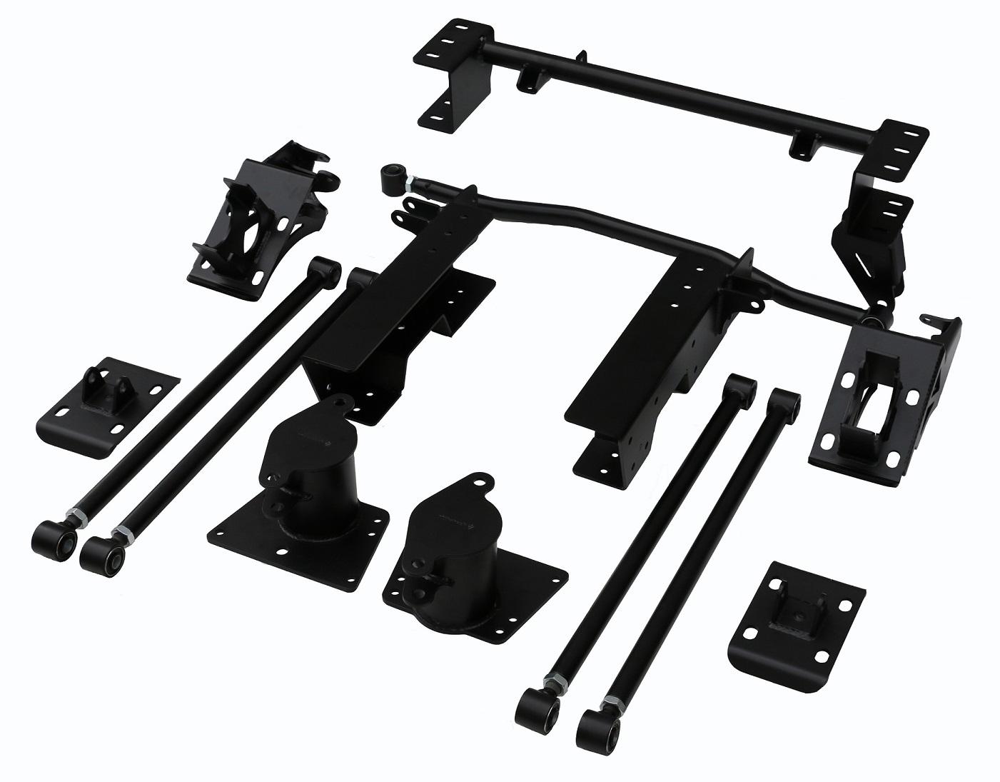 Ridetech Bolt-On 4-Link For 1973-1987 C10. - 11367199