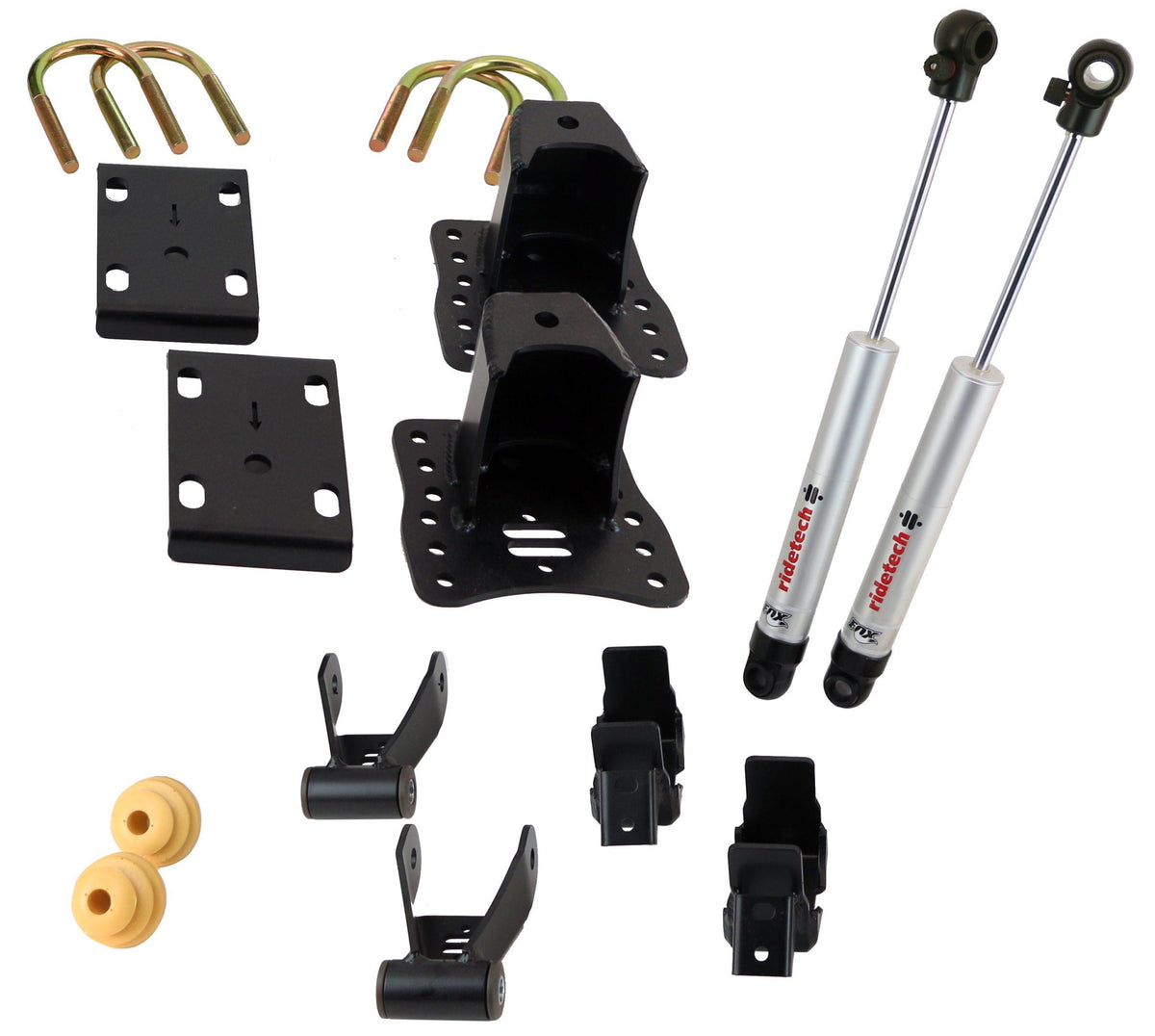 Ridetech Rear 6" Lowering Kit For 2007-2018 Silverado 1500. - 11709511