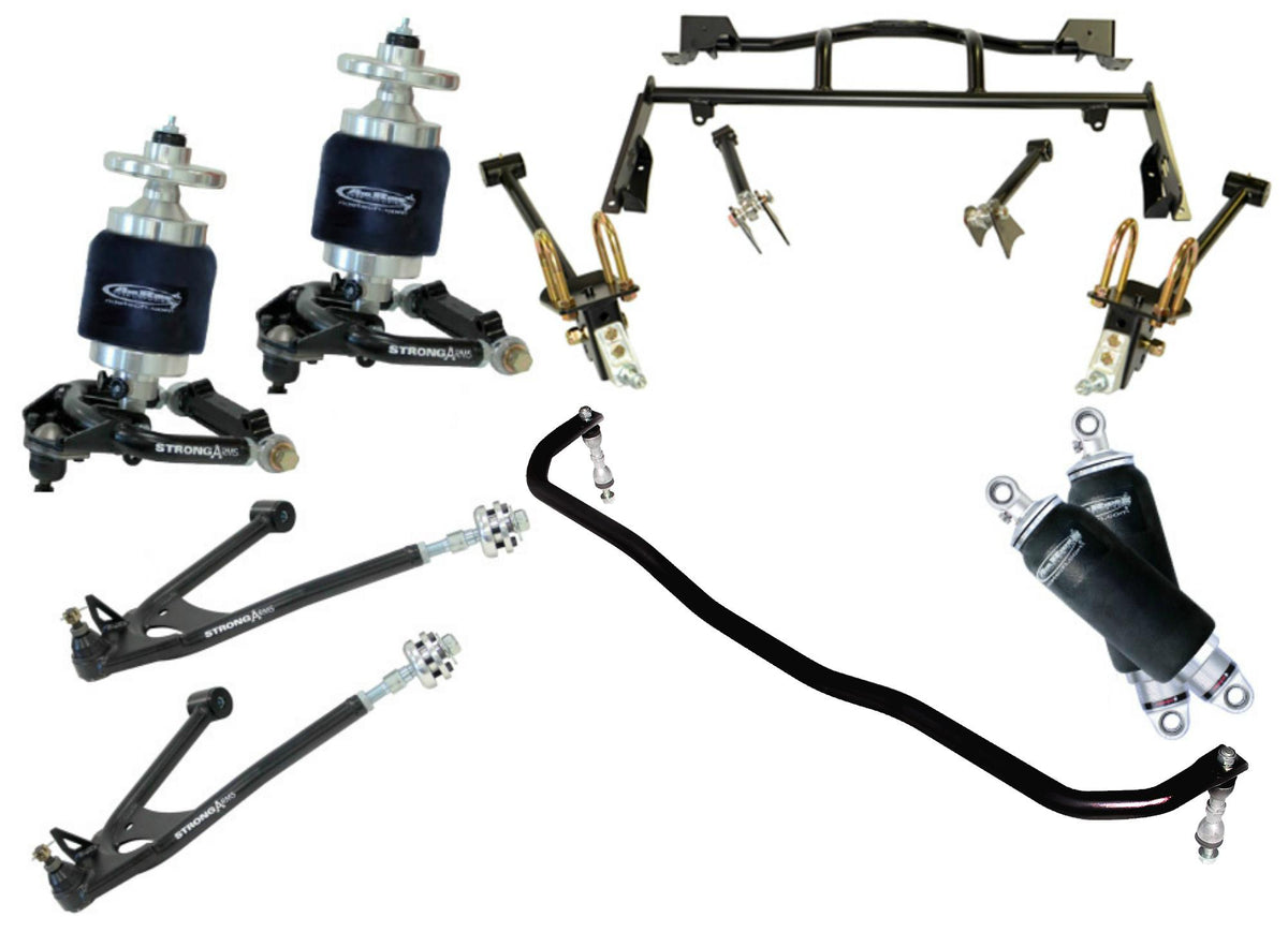 Ridetech HQ Air Suspension System For 1967-1970 Cougar. - 12110298