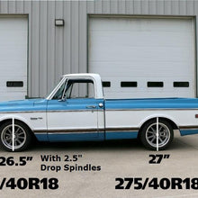 Ridetech Front Coil Springs, 2" Lowering For 1963-1972 C10 With Small Block. - 11332350