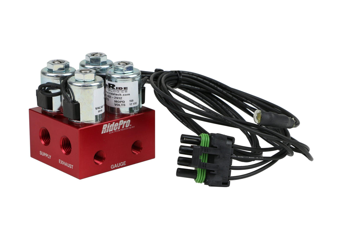 Ridetech Ridepro 2-Way Valve With 1/4" NPT Ports. - 31932501