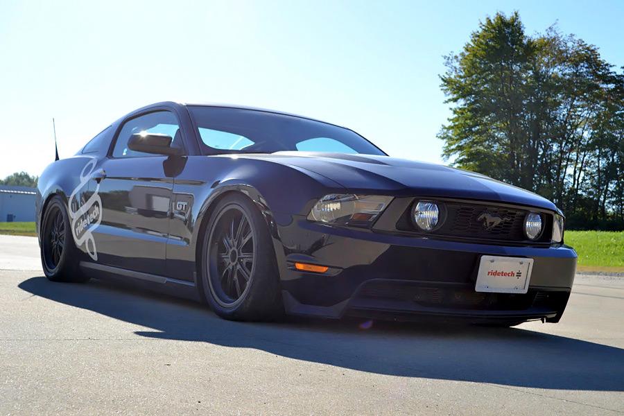 Ridetech Front TQ Shockwaves For 2005-2014 Mustang. - 12152411