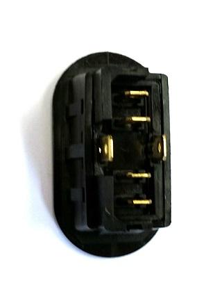 Ridetech Rocker Switch, Electric, For Use With 12 Volt SolenoID Valves - 31970002