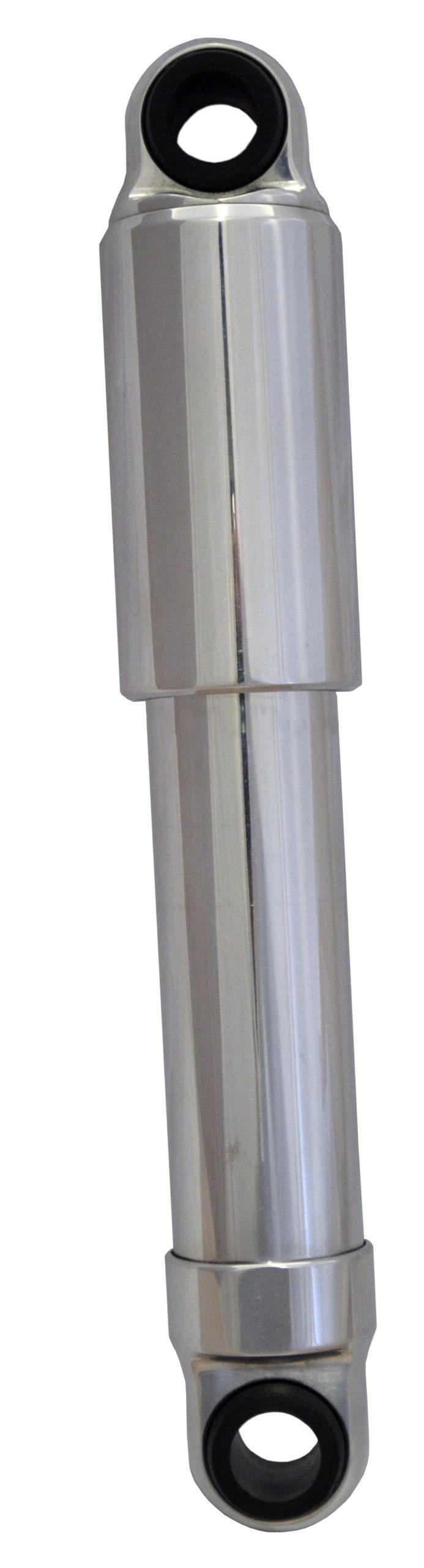 Ridetech Polished Hot Rod Shock, 4.8" Stroke With Shaft Cover, Universal. - 23359641