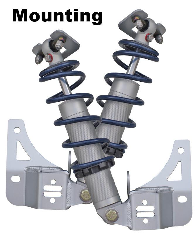 Ridetech Rear TQ Shockwaves For 1964-1972 GM A-Body. For Use With Moser/Gearfx Housing. - 11226211