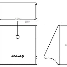 Ridetech Weld-On Rear Lower Air Spring Bracket For 3" Axle Housing, Uncoated. - 90000001