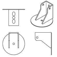 Ridetech Air Spring Bracket For Coil-Over To Air Conversion. - 90000073