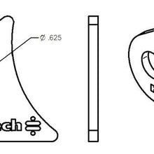 Ridetech Small Rear Tab For Tri Link, Uncoated. For Mounting Upper Bar To Axle. - 90000155