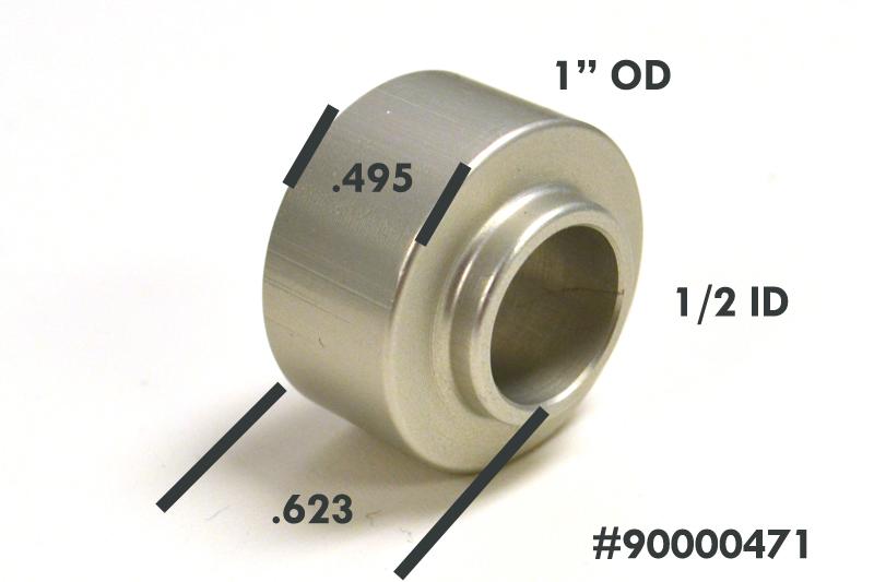 Ridetech Shock Mount Spacer With 1/2" I.D. For Cantilever Pin Or Shock Stud. - 90000471