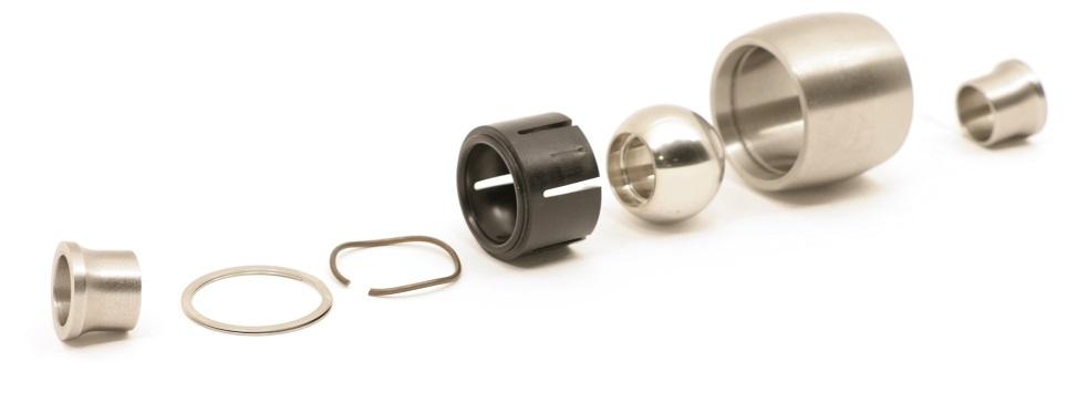 Ridetech Weld-On R-Joint Xl.  Includes Spacers To Create 9/16" I.D. And 2-5/8" Width.  - 90002900