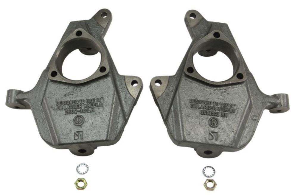 Ridetech 2" Drop Spindles For 1999-2006 Silverado / Sierra 1500 2WD (2007 Classic). - 11389300