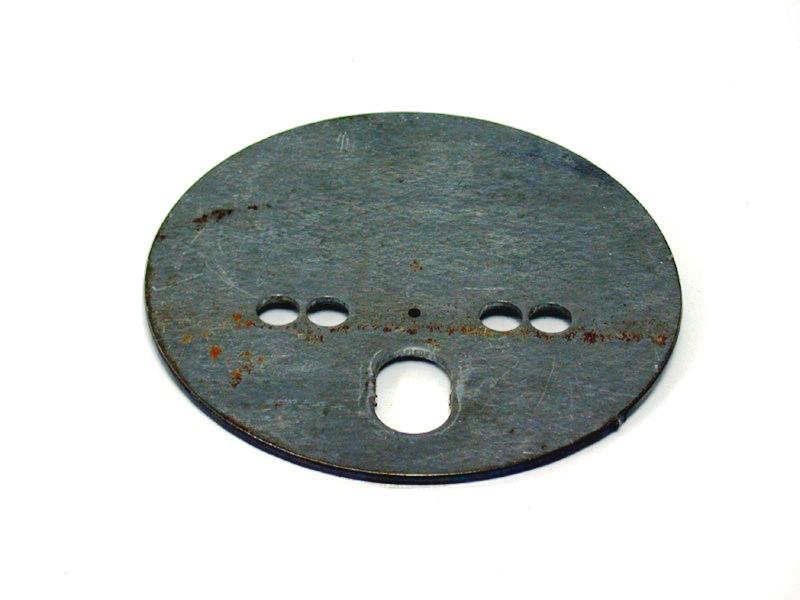 Ridetech Air Spring Patten Plate, Centered, 1/8" Thick X 5.5" O.D. - 90000026