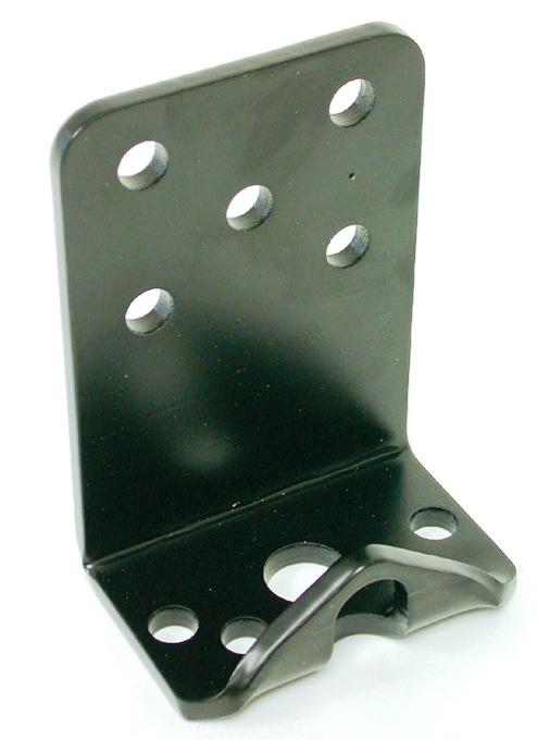 Ridetech Bolt-On Under Frame Air Spring Bracket, Powder Coated Black. - 90000033