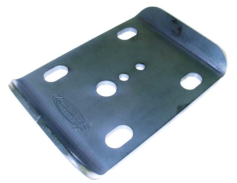 Ridetech U-Bolt Plate, 1/4" Thick With 5.5" X 7.5" Hole Spacing. - 90000041
