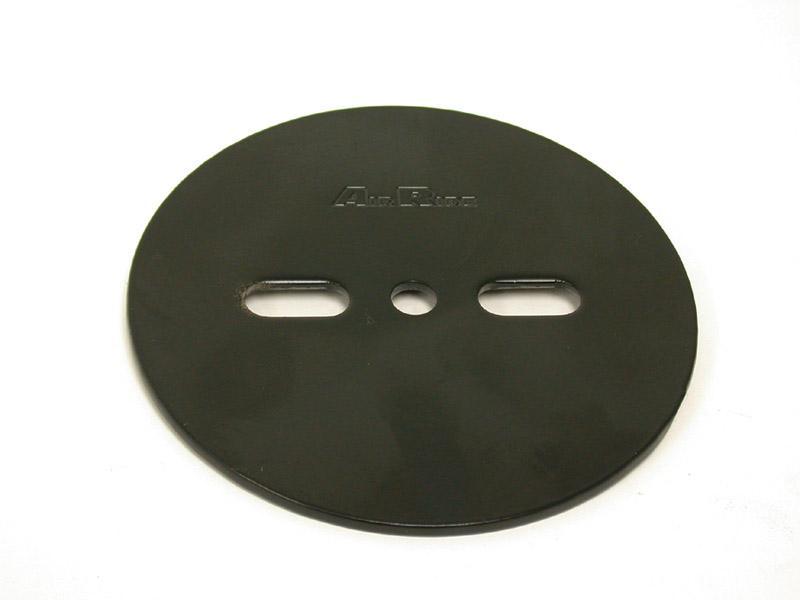 Ridetech A079X - No P-Coat, Pattern Plate With Center Hole, Without Powder Coat - 90002232