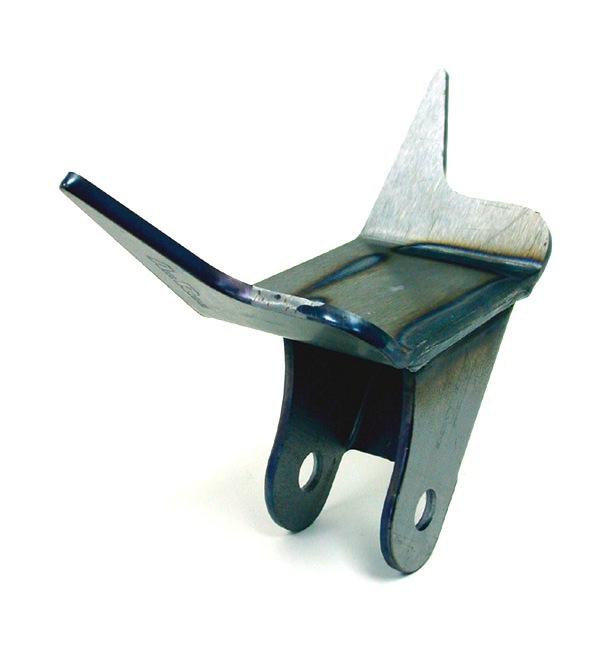 Ridetech Tri Link Right Frame Bracket Assembly, Uncoated. - 90000164