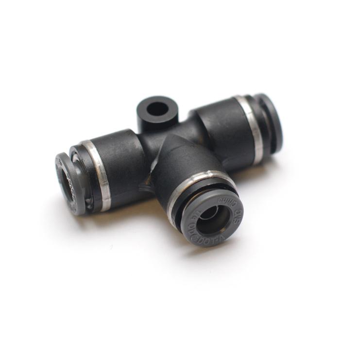 Ridetech Airline Fitting, Tee. 1/2" X 1/2" X 1/2" Airline. - 31958400