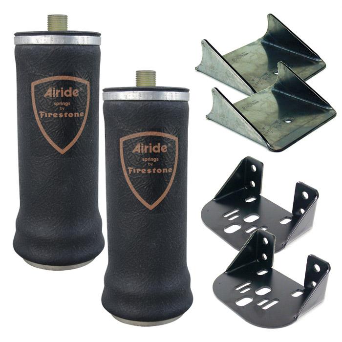 Ridetech Air Over Leaf, 2000 Lb. With Weld-On Lower Mount And Side Frame Upper Mount. - 19002003
