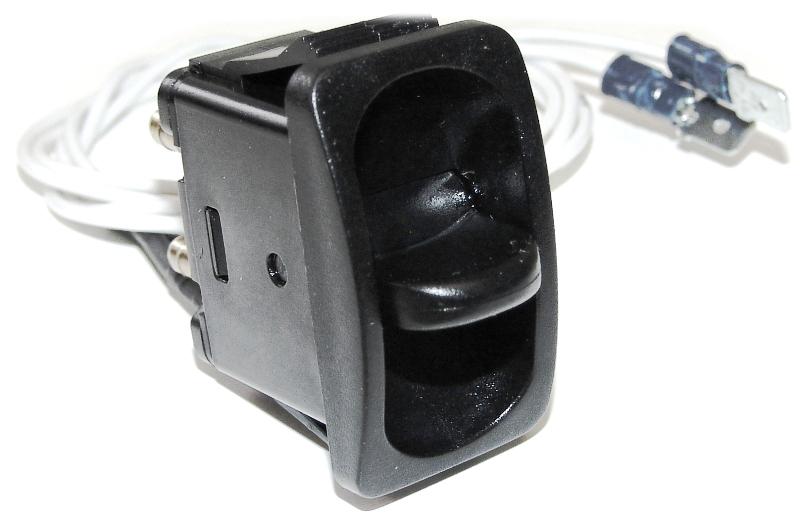 Ridetech Paddle Switch, Electric/Pneumatic, For Use With On-Demand Compressor Systems - 31973500