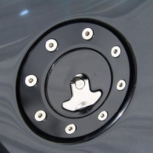 Ridetech Billet Aluminum Gas Cap For 1962-1967 Nova, Locking, Anodized Black. - 81000040