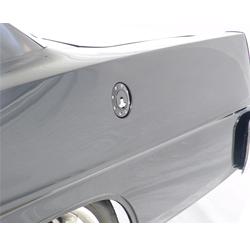 Ridetech Billet Aluminum Gas Cap For 1962-1967 Nova, Locking, Anodized Silver. - 81000039
