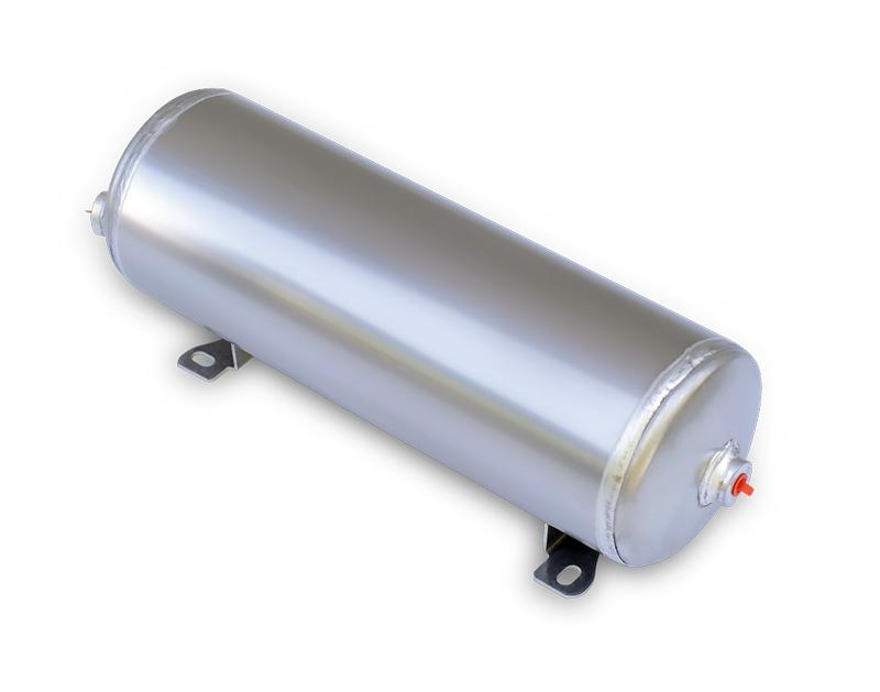 Ridetech 2 Gallon Aluminum Air Tank With Two 1/4" NPT Ports And One 1/8" NPT Port. - 31912100