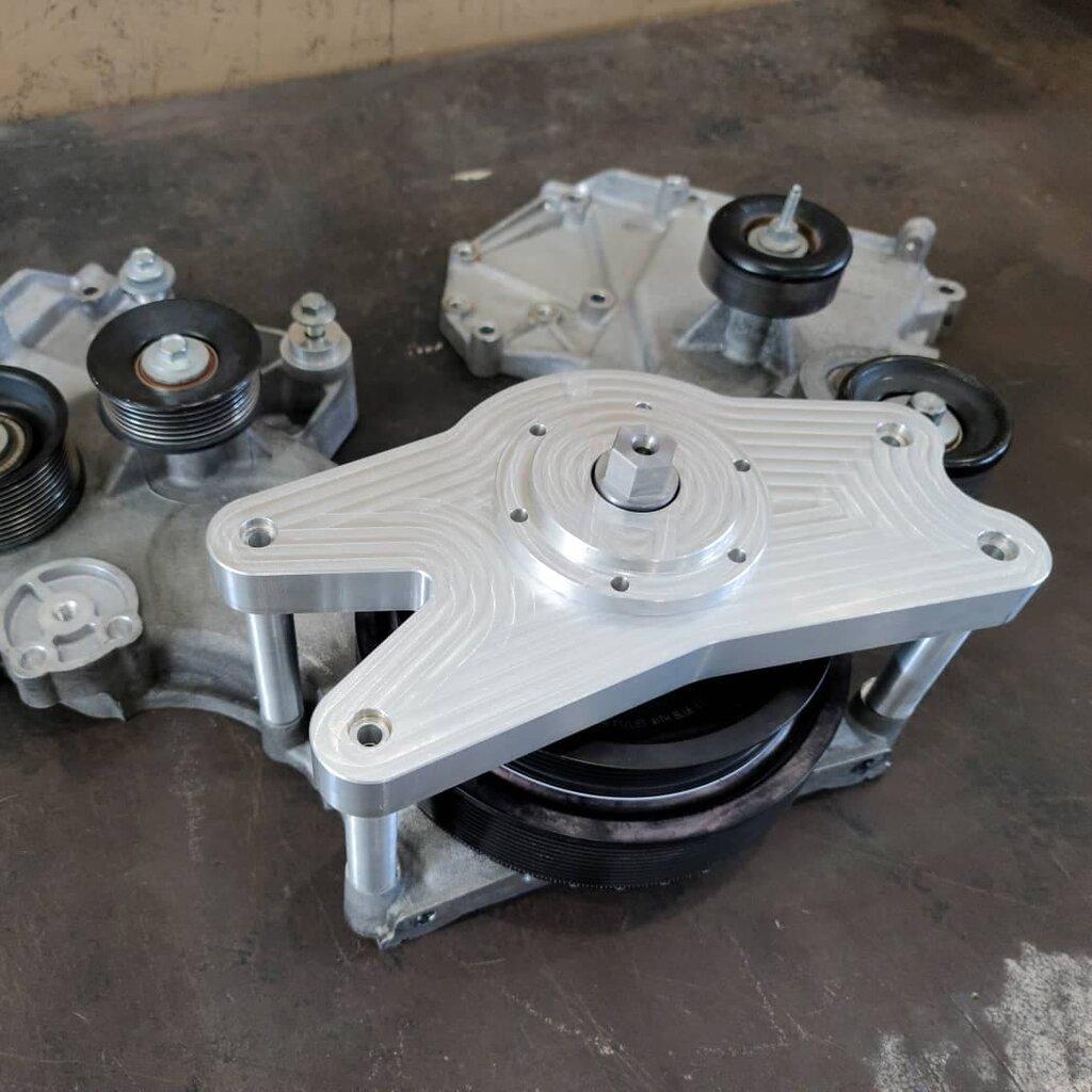 J2 Fabrication Crank Support System (2007-2014 GT500)