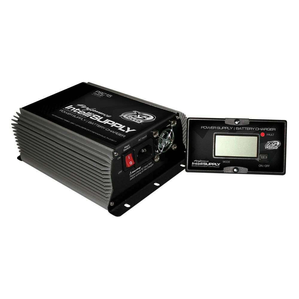XS Power Power Supply, 15A, 12V, 14V, 16V with AGM Charge Mode - PSC15