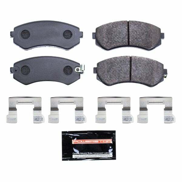 Power Stop 89-96 Nissan 240SX Front Track Day Brake Pads - PST-422