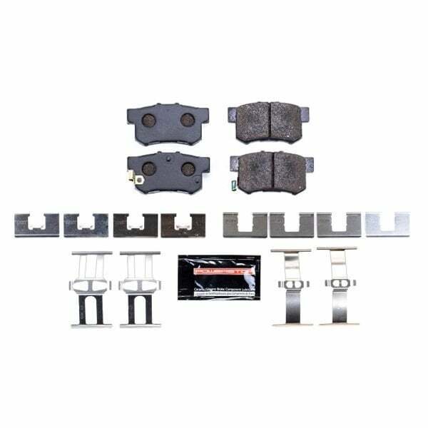 Power Stop 97-99 Acura CL Rear Track Day Brake Pads - PST-537