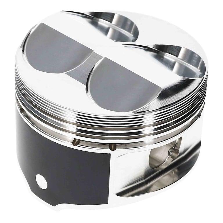 JE Pistons Piston Set, 2618, Dome, 3.425 Bore, 1.220 CD, 0.866, Pin Dia, Set of 4. - 166035