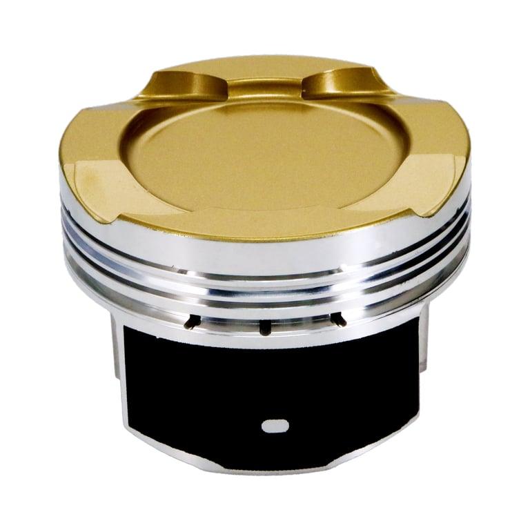 JE Pistons Piston Set, 2618, Inv Dome/Dish, 3.327 Bore, 1.244 CD, 0.866, Pin Dia, Set of 6. - 367878