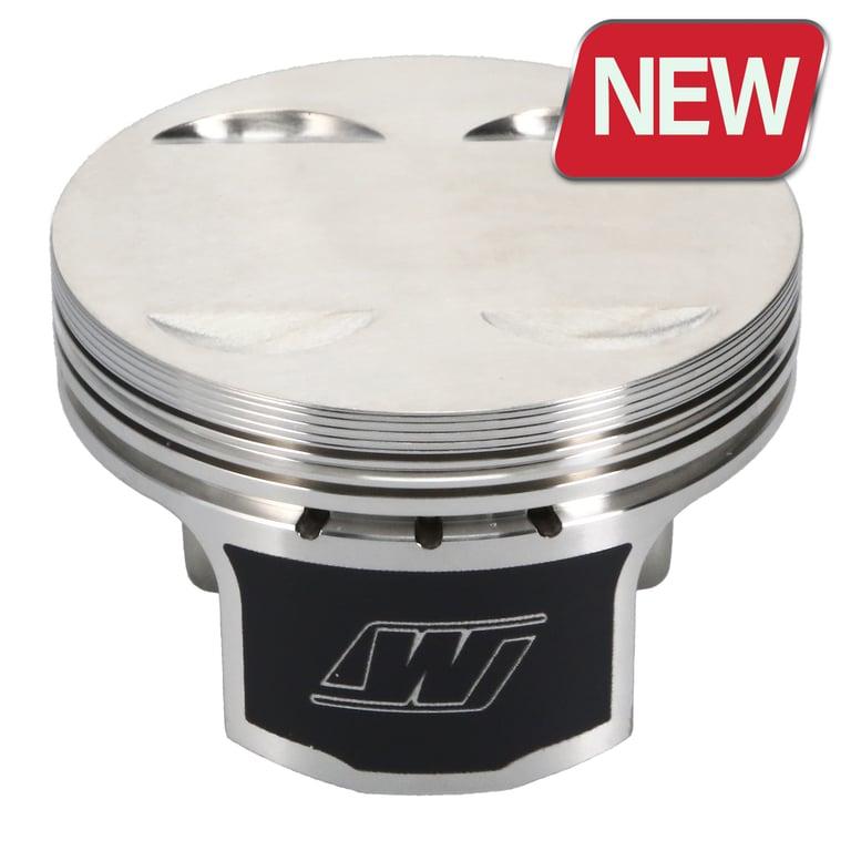 Wiseco Honda J35 Piston Set, 89.00 mm Bore, 30.00 mm Compression Height, 0.866 in. Pin Diameter, Sport Compact, Set of 6. - K739M89