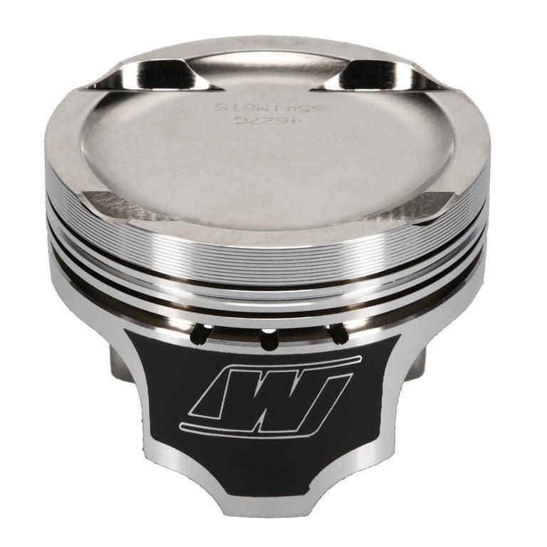 Wiseco Honda B18 Piston Set, 81.50 mm Bore, 30.00 mm Compression Height, 0.827 in. Pin Diameter, Sport Compact, Set of 4. - K541M815AP