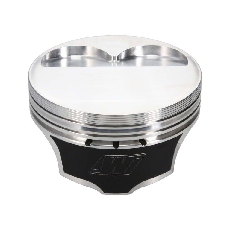 Wiseco Volvo B5234T Piston Set, 81.25 mm Bore, 35.90 mm Compression Height, 0.9055 in. Pin Diameter, European, Set of 5. - KE155M8125