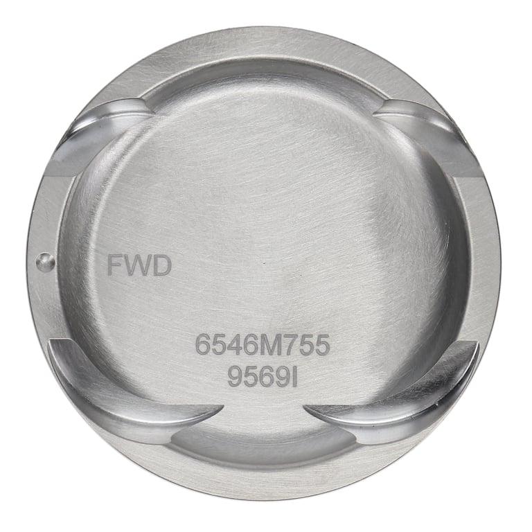 Wiseco Honda D16Y7 Piston Set, 75.50 mm Bore, 29.81 mm Compression Height, 0.748 in. Pin Diameter, Sport Compact, Set of 4. - K546M755