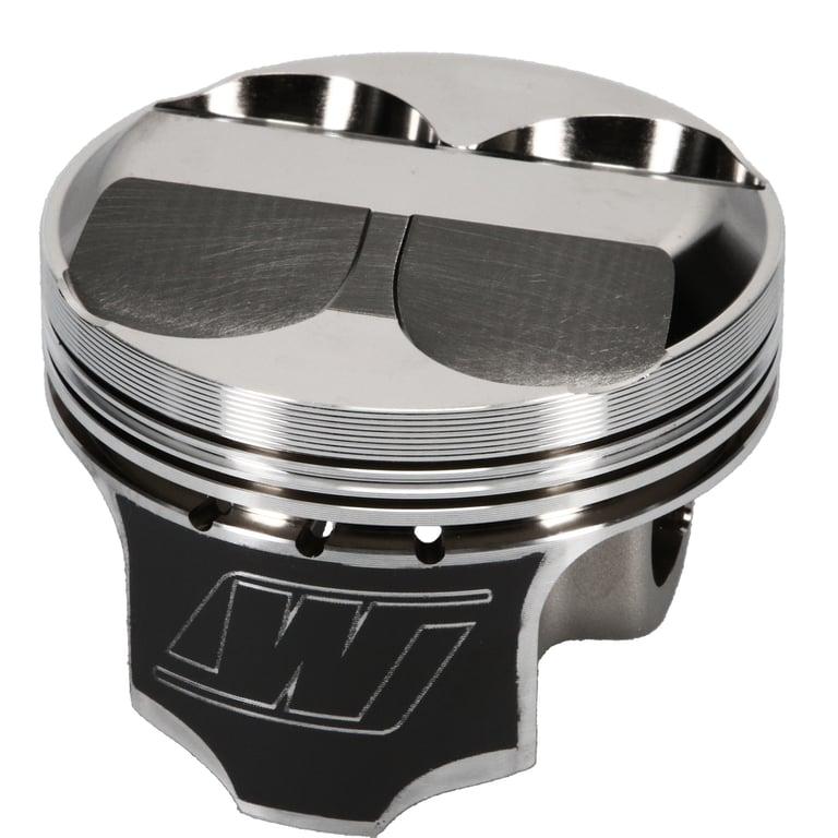 Wiseco Honda B16A Piston, 81.25 mm Bore, 30.00 mm Compression Height, 0.827 in. Pin Diameter, Sport Compact, Set of 1. - 6593M8125