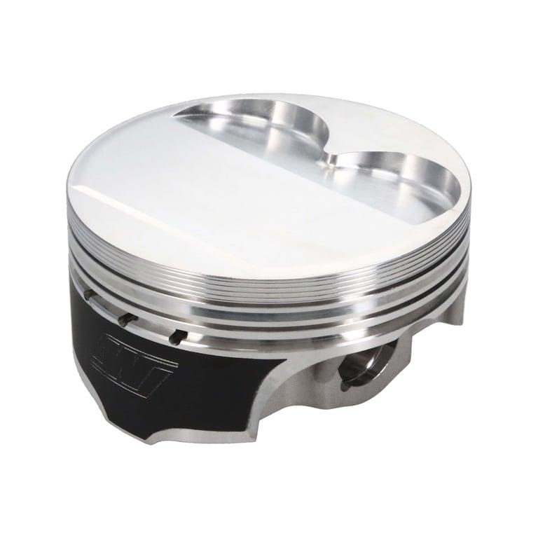 Wiseco Nissan VR38DETT Piston, 95.58 mm Bore, 1.350 in. Compression Height, 0.9055 in. Pin Diameter, Sport Compact, Set of 1. - 6692M9558