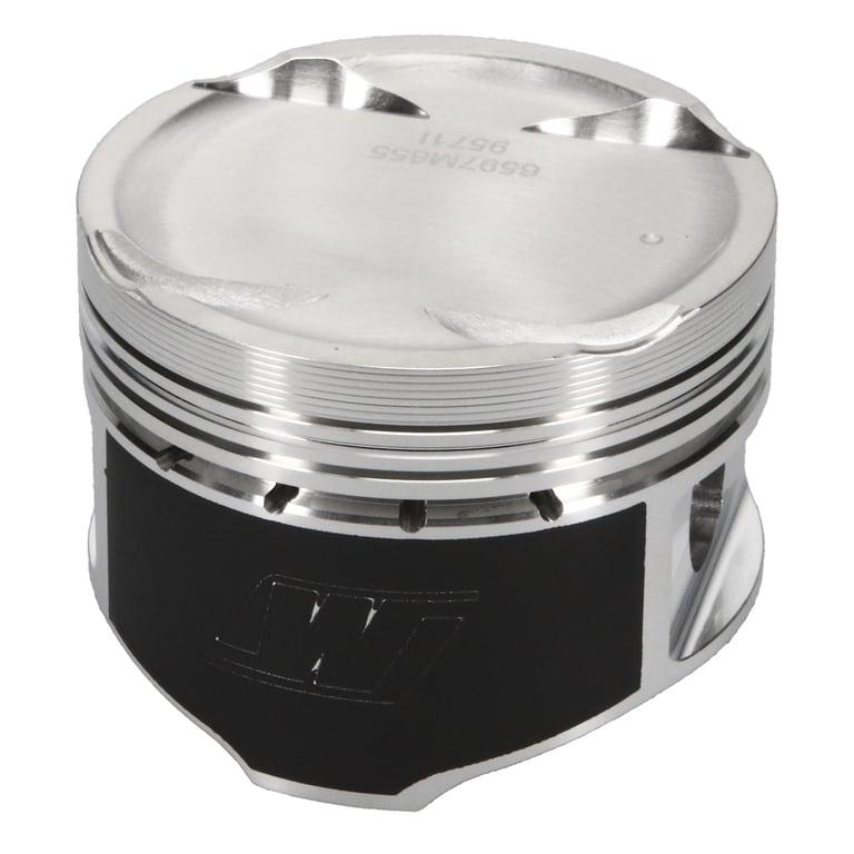 Wiseco Mitsubishi 4G63 Piston Set, 85.50 mm Bore, 35.00 mm Compression Height, 0.866 in. Pin Diameter, Sport Compact, Set of 4. - K597M855