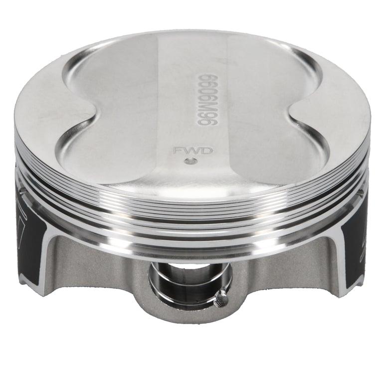Wiseco Nissan VQ35DE Piston Set, 96.00 mm Bore, 29.67 mm Compression Height, 0.866 in. Pin Diameter, Sport Compact, Set of 6. - K606M96