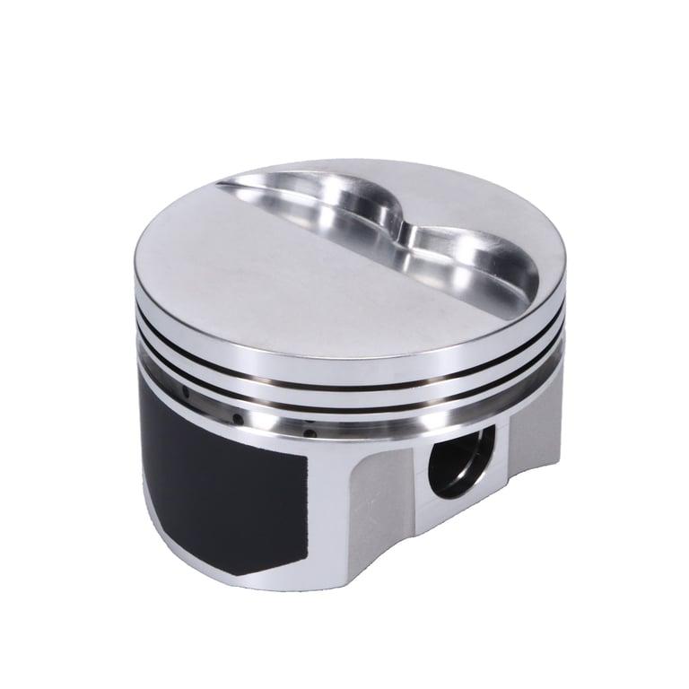 Wiseco AMC 360 Piston Set, 4.110 in. Bore, 1.590 in. Compression Height, 0.945 in. Pin Diameter, Pro Tru Street, Set of 8. - PTS539A3