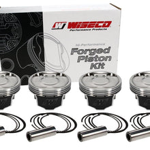 Wiseco Subaru EJ257 Piston Set, 99.55 mm Bore, 30.70 mm Compression Height, 0.9055 in. Pin Diameter, Sport Compact, Set of 4. - K598M9955