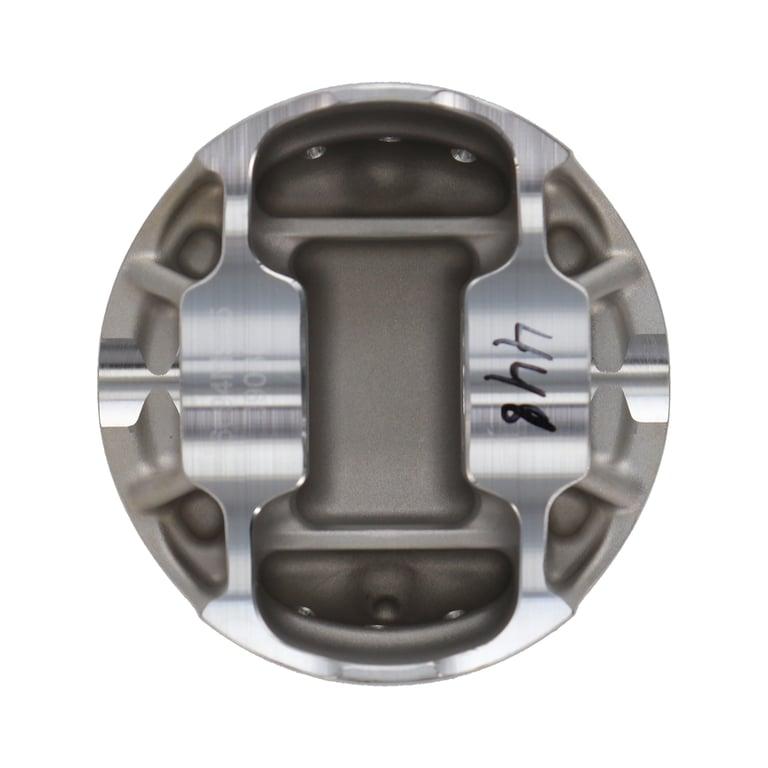 Wiseco Nissan VR38DETT Piston Set, 95.58 mm Bore, 30.74 mm Compression Height, 0.9055 in. Pin Diameter, Sport Compact, Set of 6. - K694M9558-3D