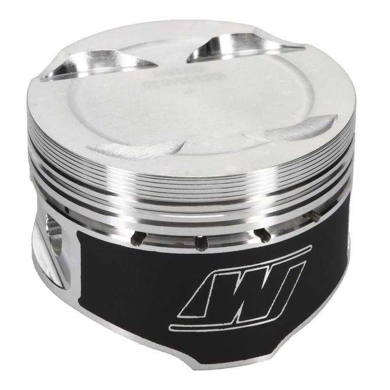 Wiseco Mazda 1.8L 16V L8 Piston Set, 83.50 mm Bore, 30.50 mm Compression Height, 0.787 in. Pin Diameter, Sport Compact, Set of 4. - K553M835