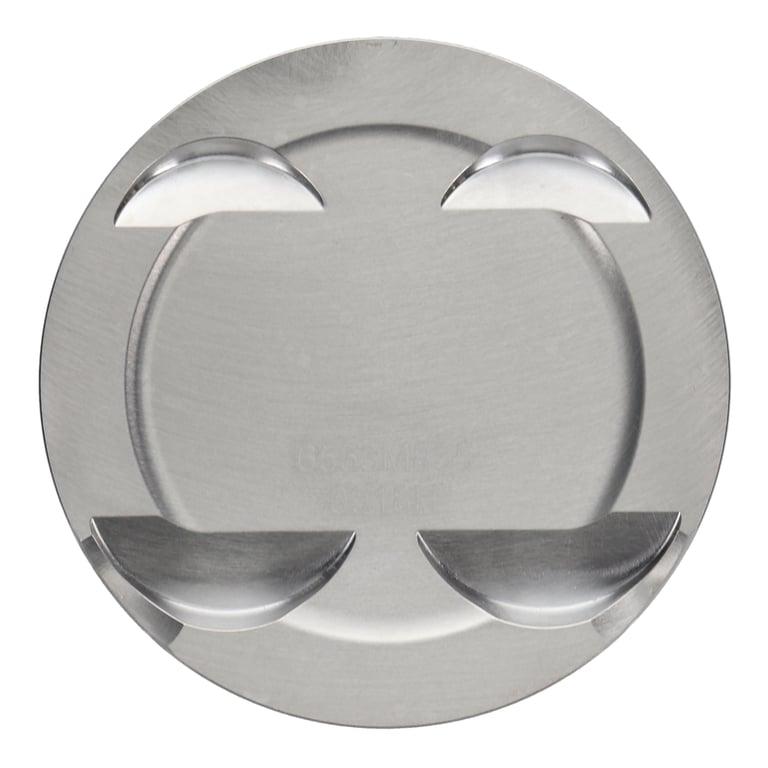 Wiseco Mazda 1.8L 16V L8 Piston Set, 83.50 mm Bore, 30.50 mm Compression Height, 0.787 in. Pin Diameter, Sport Compact, Set of 4. - K553M835