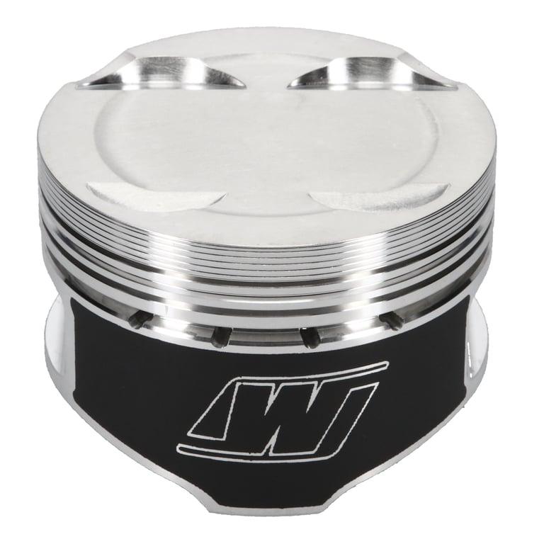 Wiseco Mazda 1.8L 16V L8 Piston Set, 84.50 mm Bore, 30.50 mm Compression Height, 0.787 in. Pin Diameter, Sport Compact, Set of 4. - K553M845