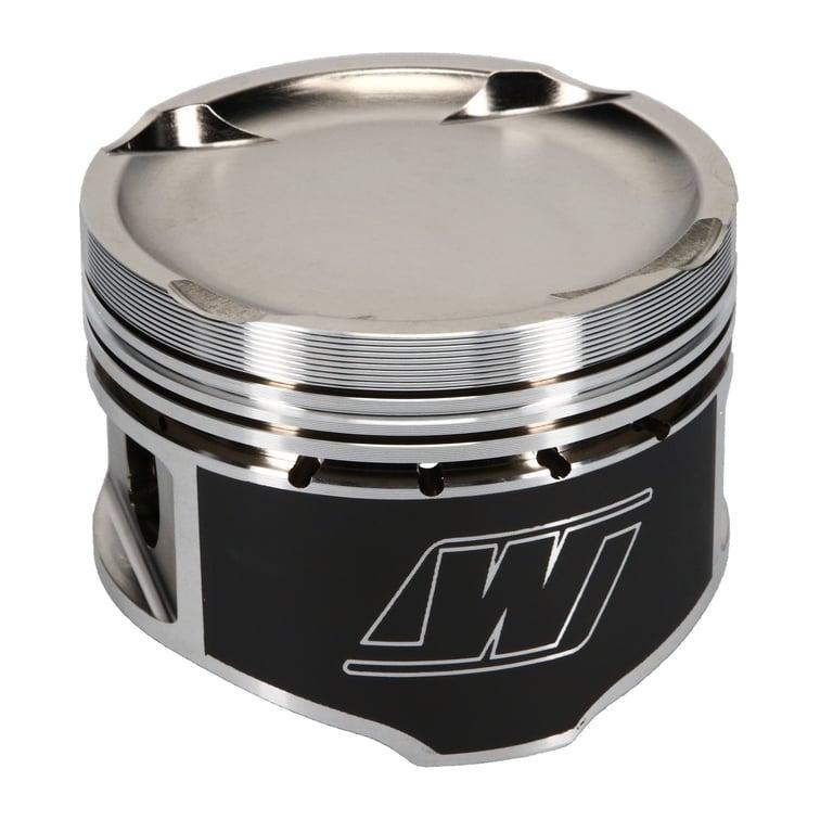 Wiseco Mitsubishi 4G63 Piston, 85.50 mm Bore, 1.378 in. Compression Height, 0.8661 in. Pin Diameter, Sport Compact, Set of 1. - 6548M855